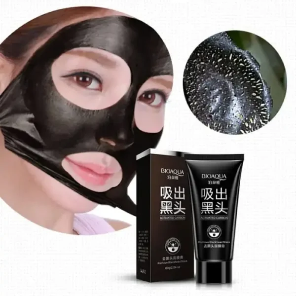BIOAQUA Activated Carbon Remove Blackhead Black
