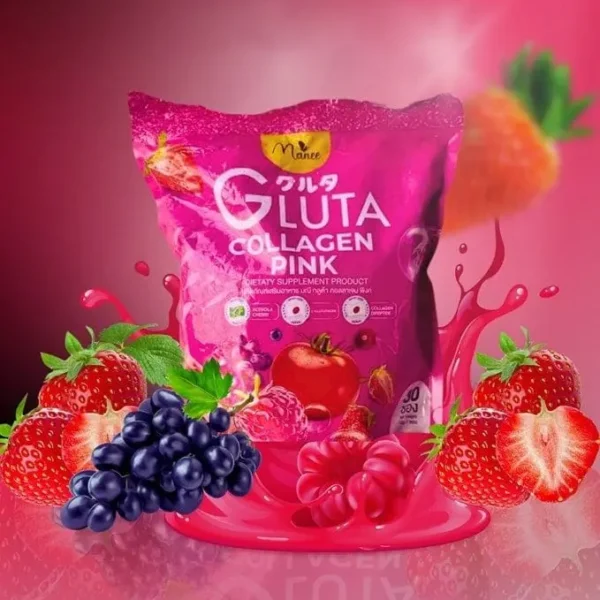 Manee Gluta Collagen Pink Drink