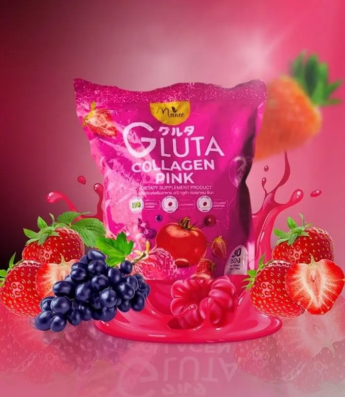 Manee Gluta Collagen Pink Drink