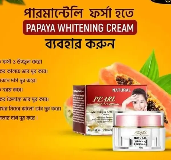 Natural Pearl Whitening & Anti Aging Cream